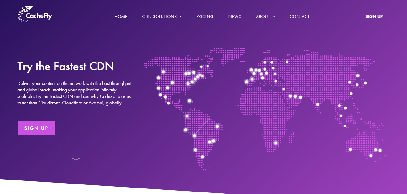 知名免费 CDN 服务商 CacheFly 官网及节点已无法访问