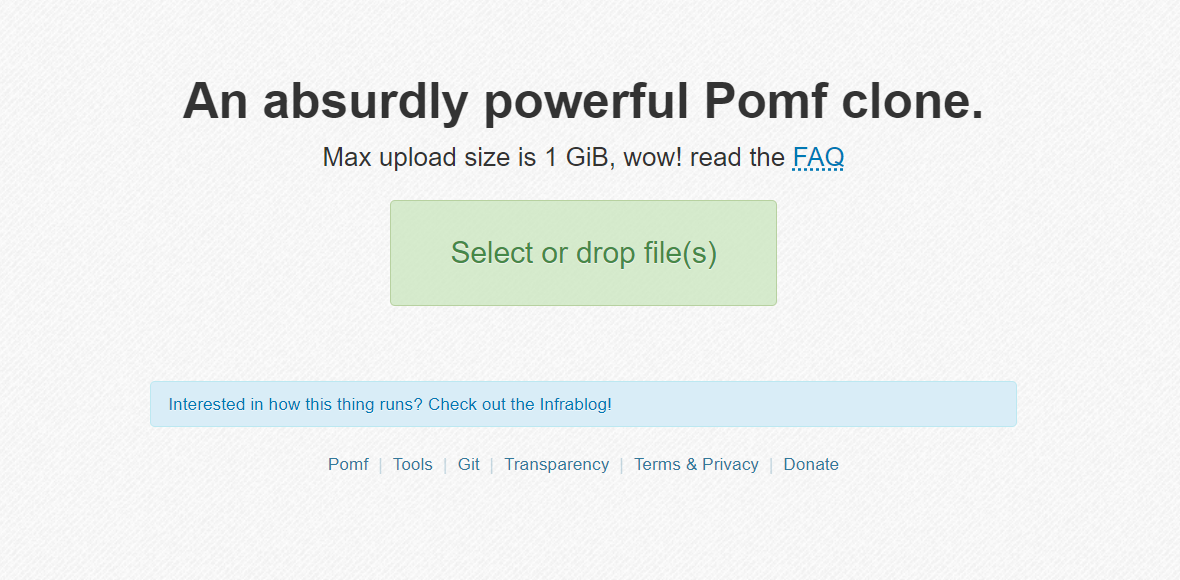 免费直链无限流量网盘 狸卡司提供独家加速 最大支持 1G 文件上传